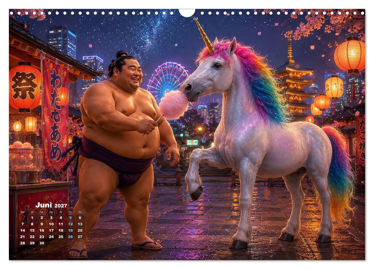 Sumoringer und Einhorn - Fantastische Freunde