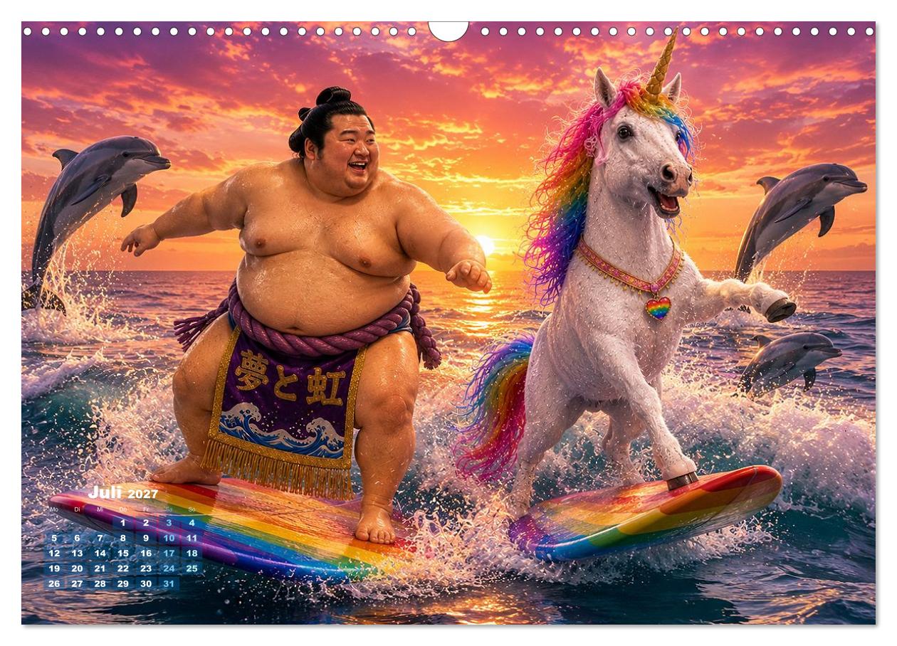 Sumoringer und Einhorn - Fantastische Freunde