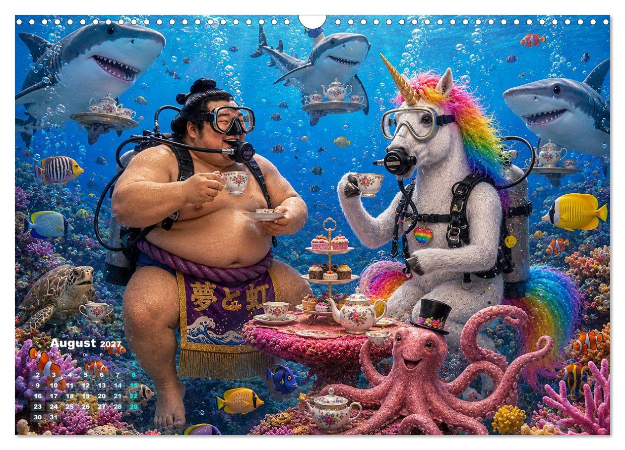 Sumoringer und Einhorn - Fantastische Freunde