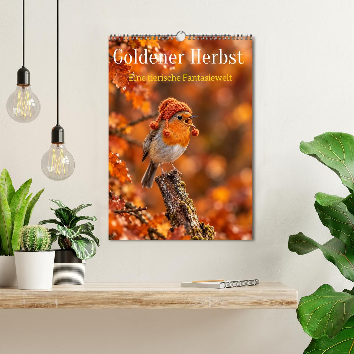 Goldener Herbst  Eine tierische Fantasiewelt