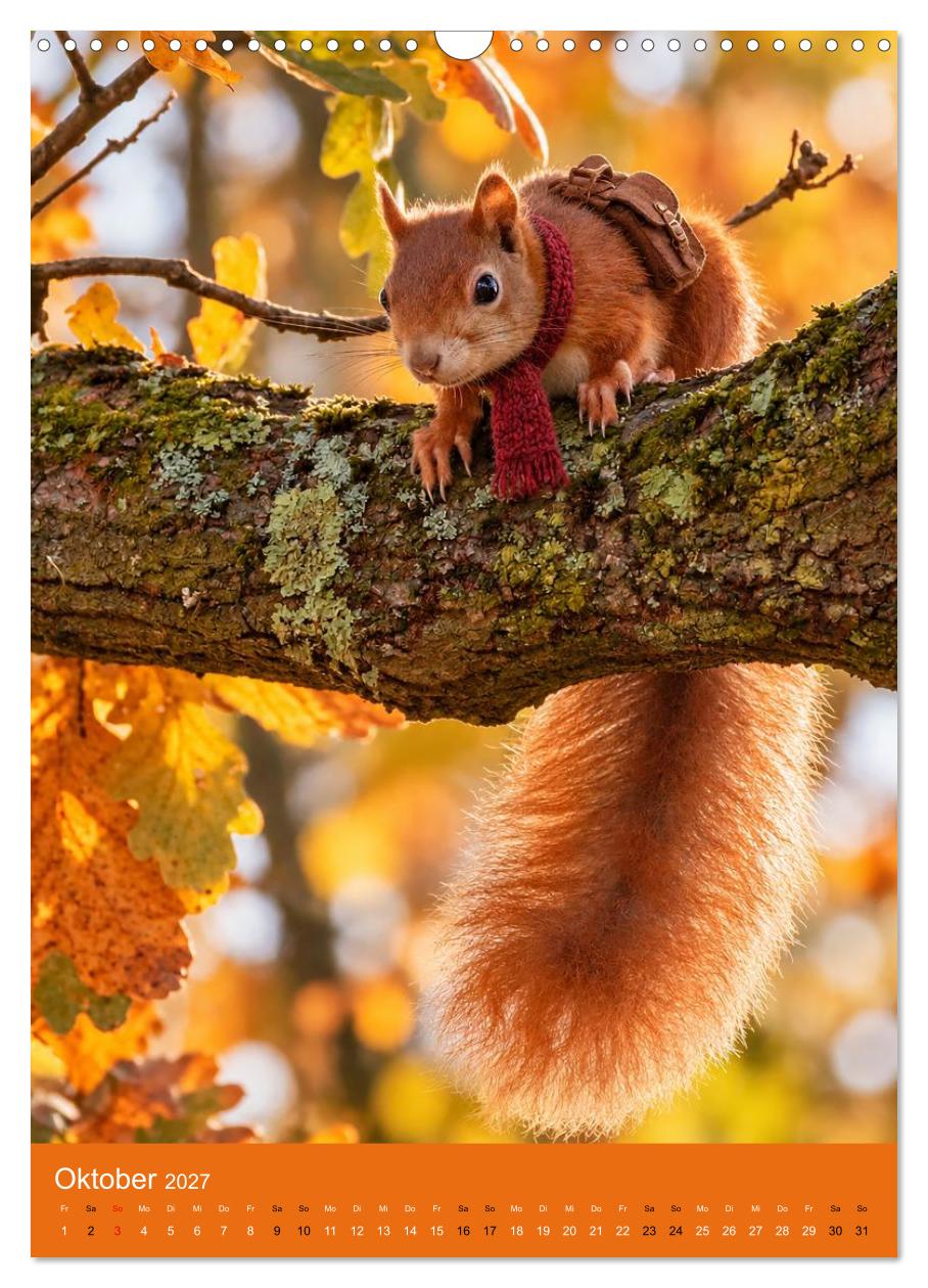 Goldener Herbst  Eine tierische Fantasiewelt