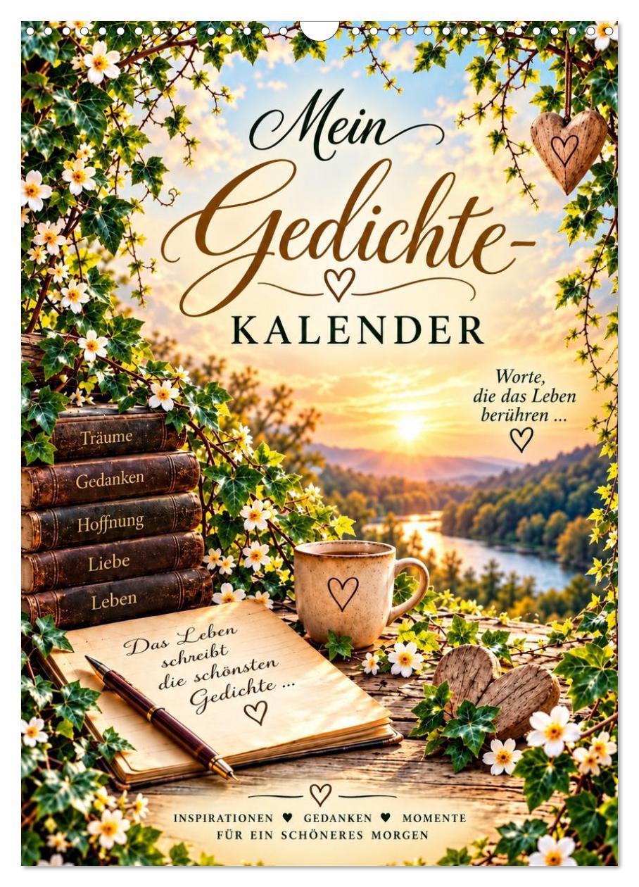 Mein Gedichte-Kalender, Worte, die das Leben berühren