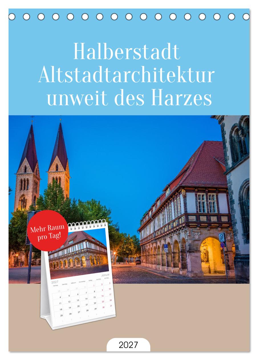 Halberstadt Altstadtarchitektur unweit des Harzes