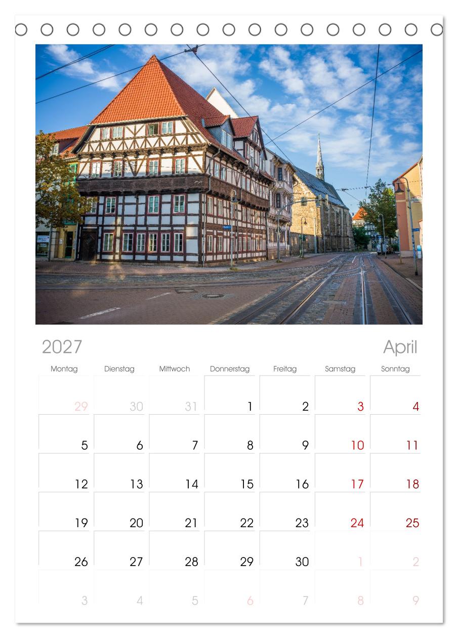Halberstadt Altstadtarchitektur unweit des Harzes