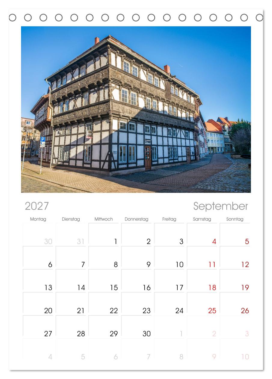 Halberstadt Altstadtarchitektur unweit des Harzes