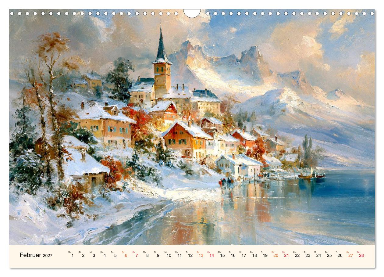 Winter in den Bergen