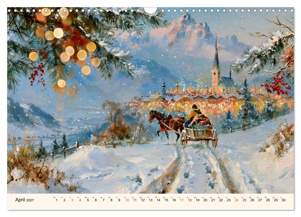 Winter in den Bergen