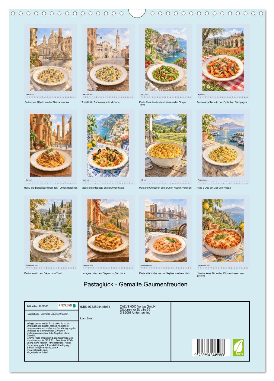 Pastaglück - Gemalte Gaumenfreuden