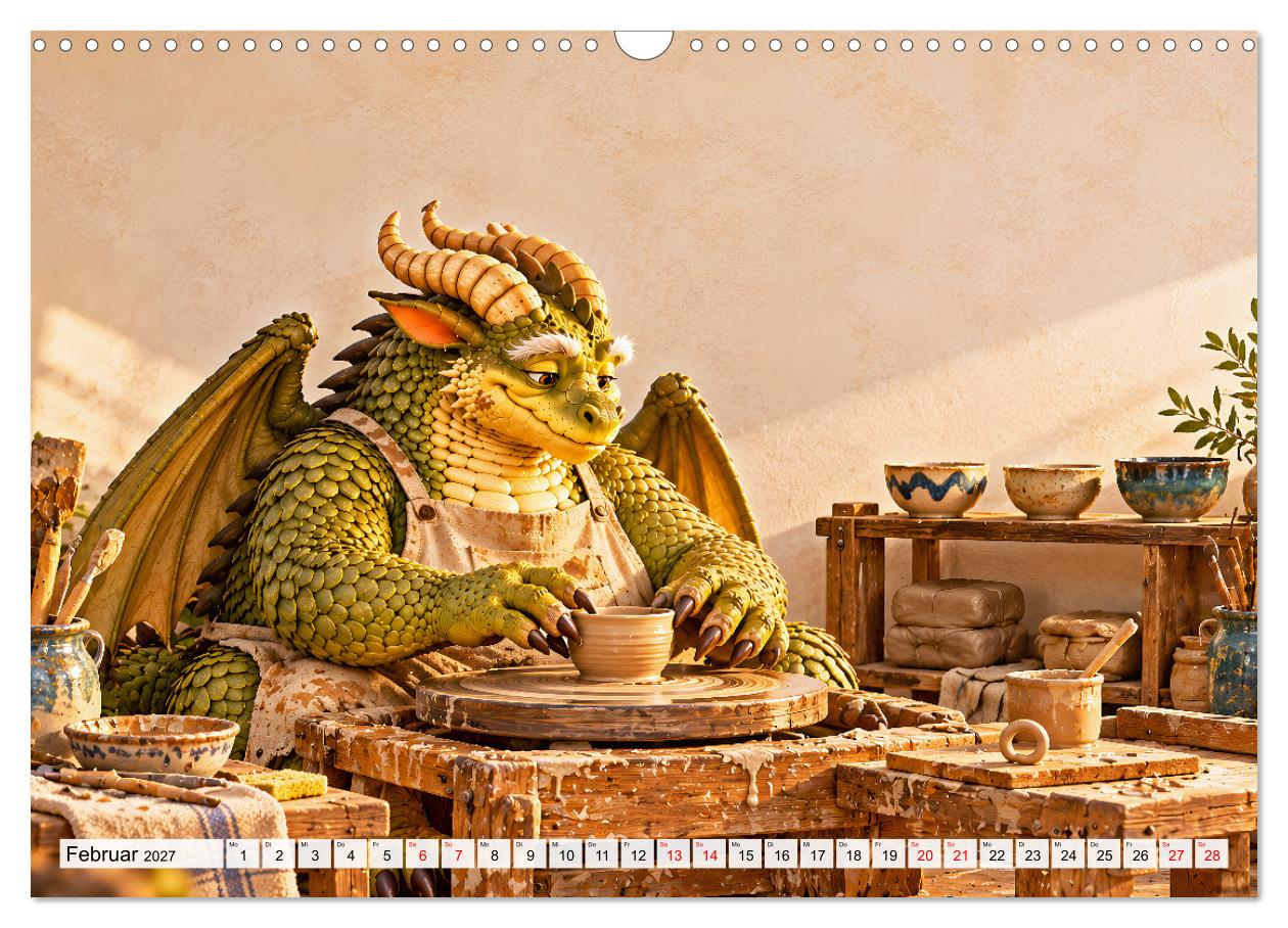 Drachen im Ruhestand - Vom Feueratem zur wohlverdienten Teepause