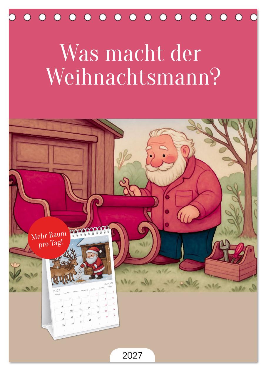 Was macht der Weihnachtsmann?