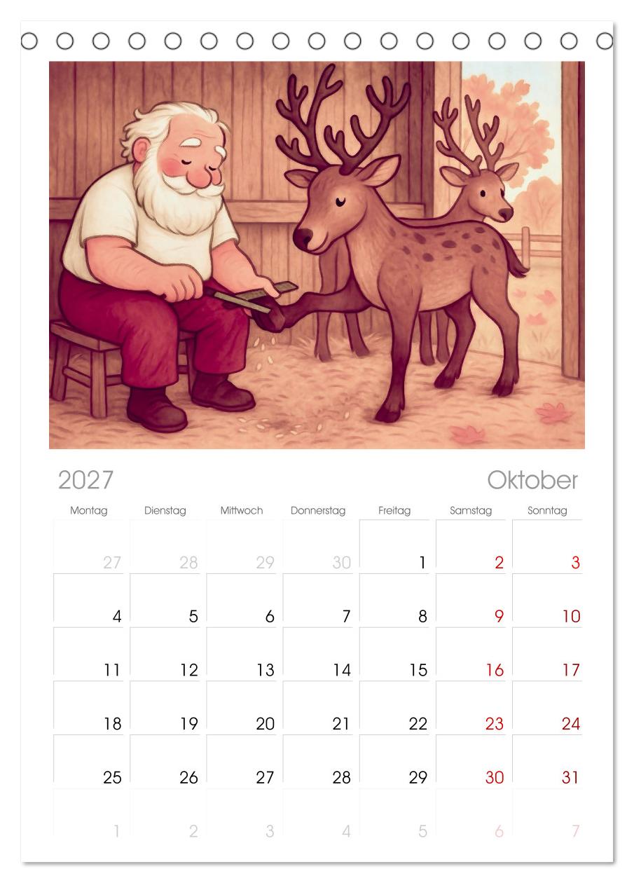 Was macht der Weihnachtsmann?
