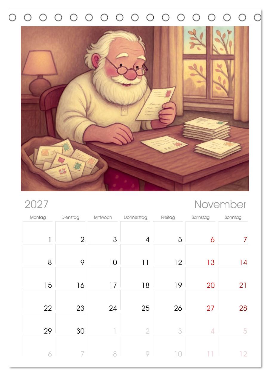 Was macht der Weihnachtsmann?