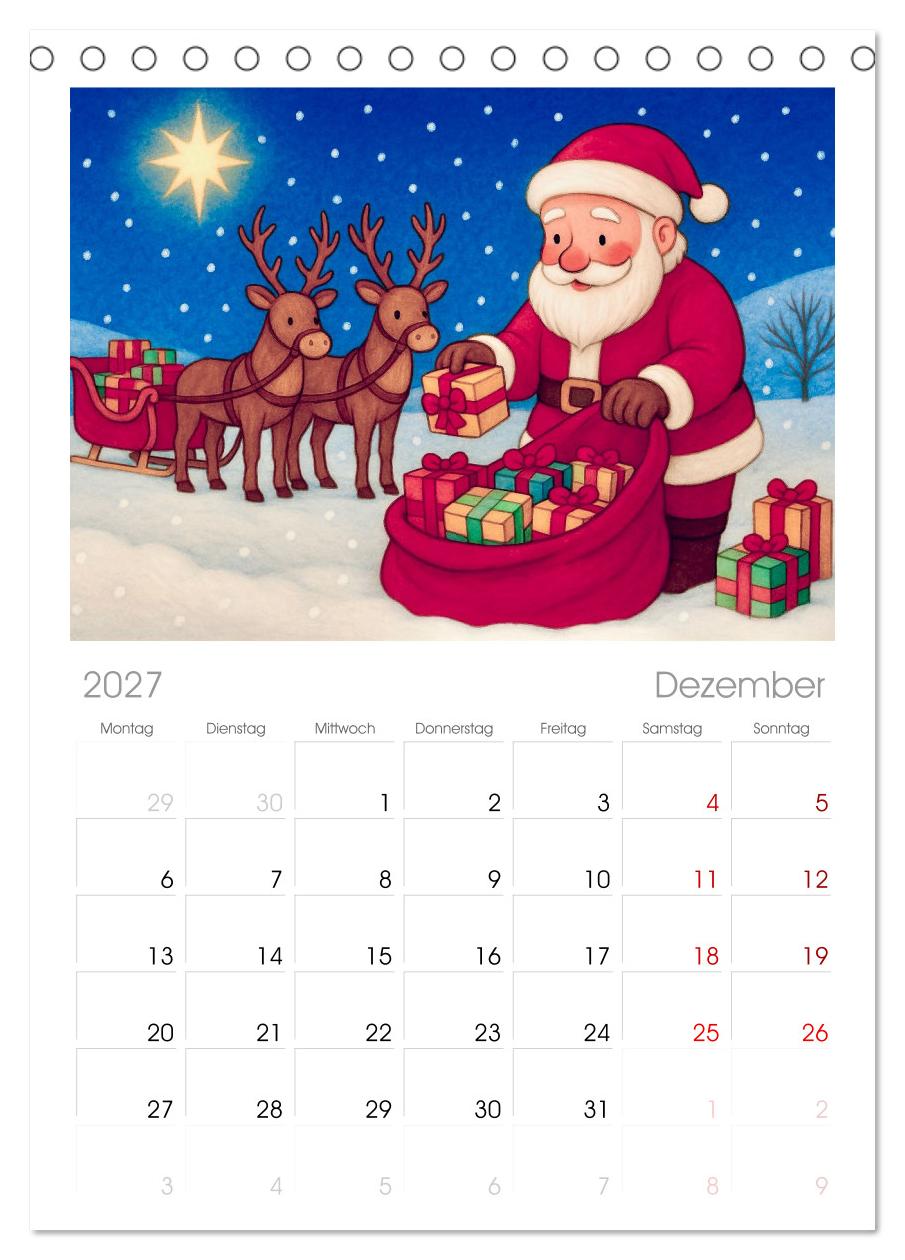Was macht der Weihnachtsmann?