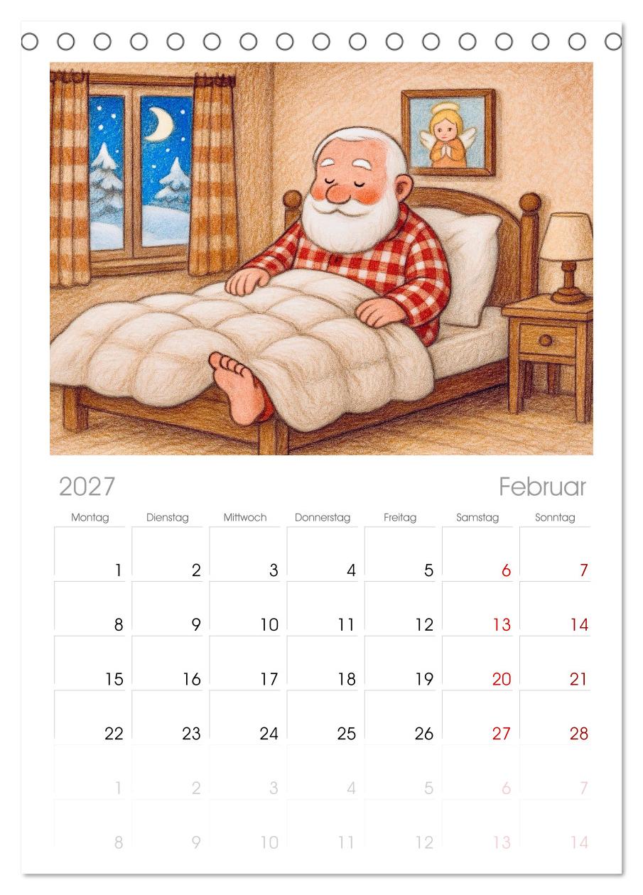 Was macht der Weihnachtsmann?