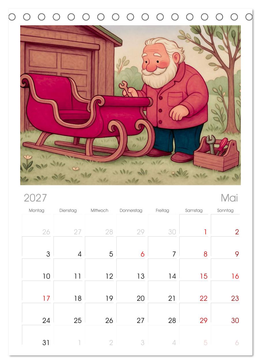 Was macht der Weihnachtsmann?