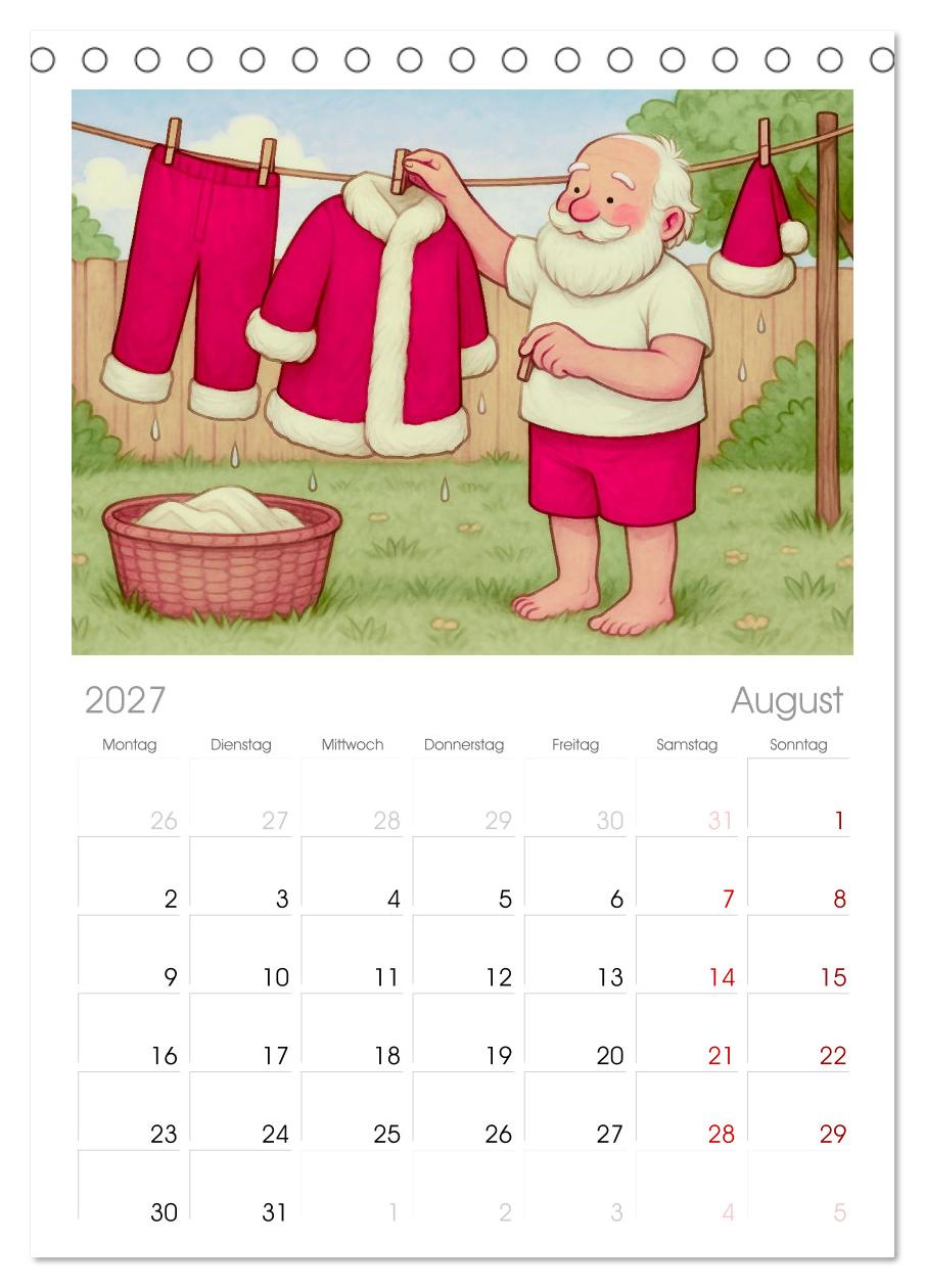 Was macht der Weihnachtsmann?