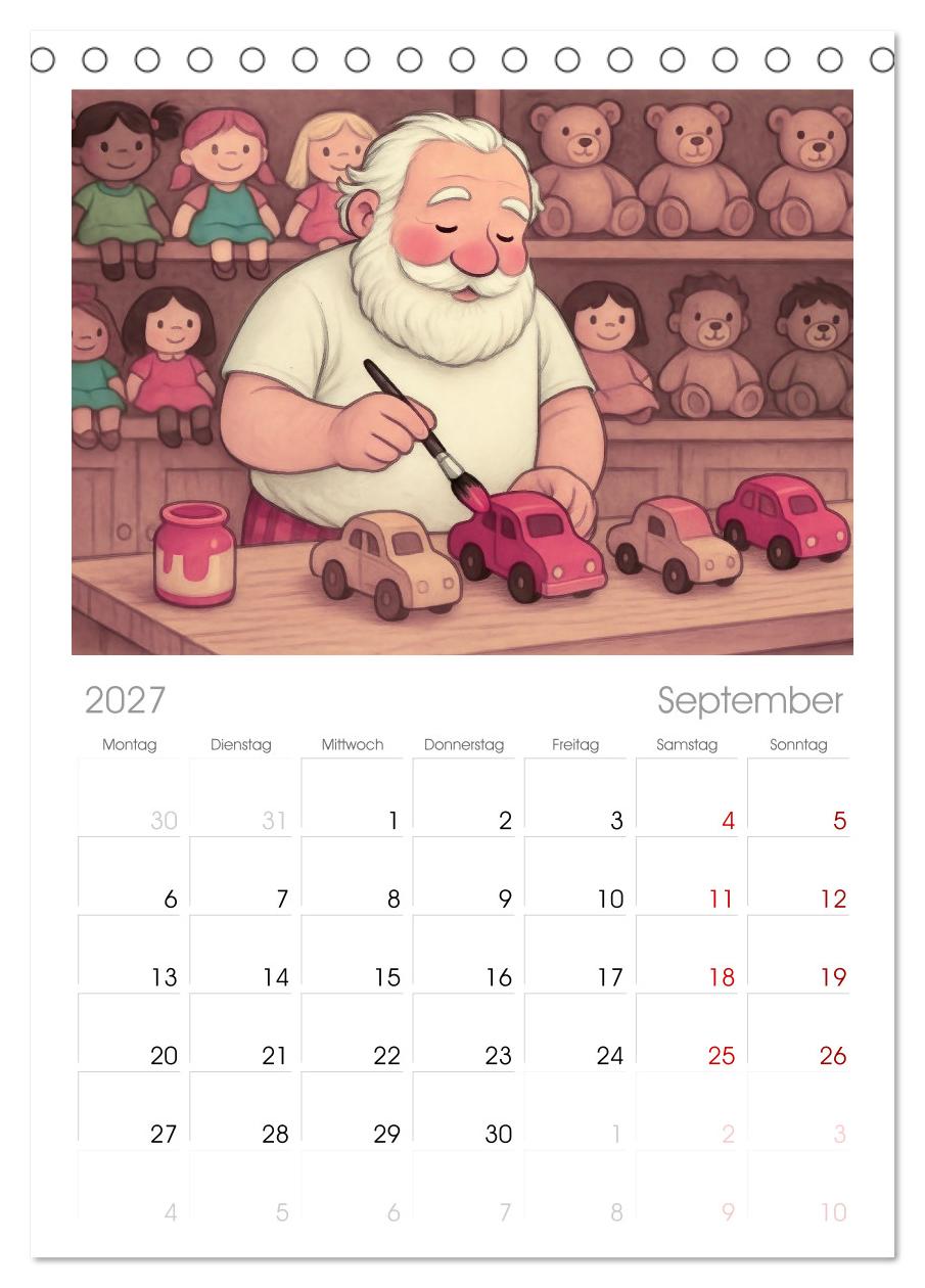 Was macht der Weihnachtsmann?