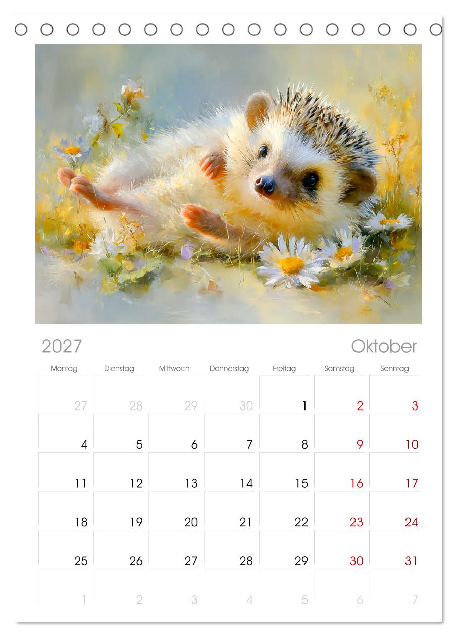 Igel. Kleine Glücksbringer im Garten