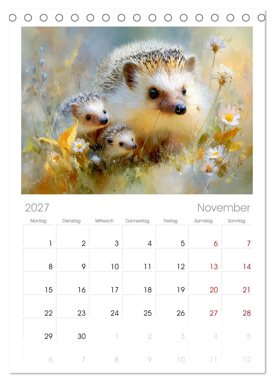 Igel. Kleine Glücksbringer im Garten