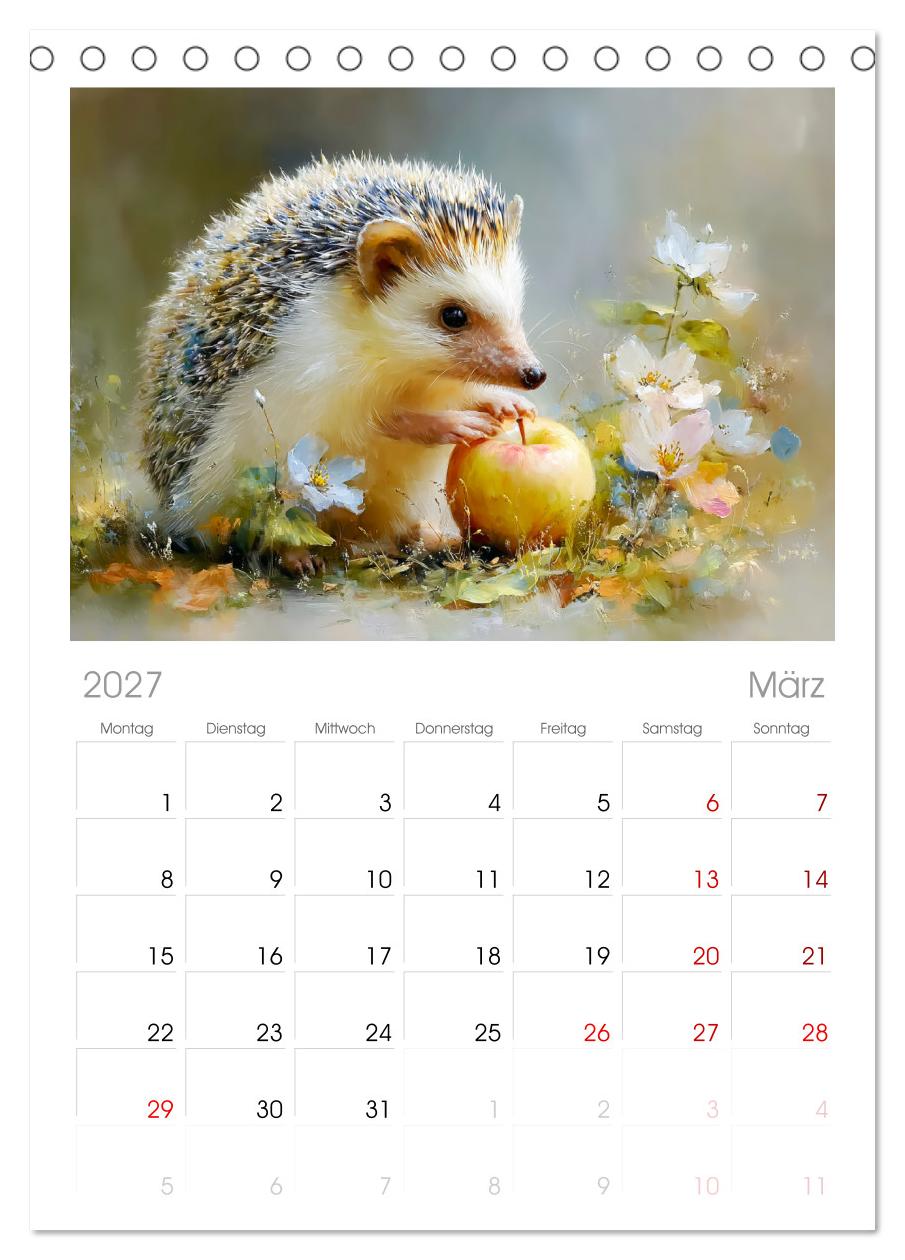 Igel. Kleine Glücksbringer im Garten