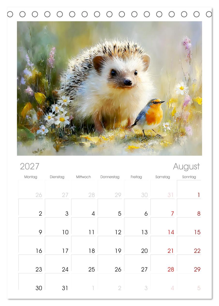 Igel. Kleine Glücksbringer im Garten