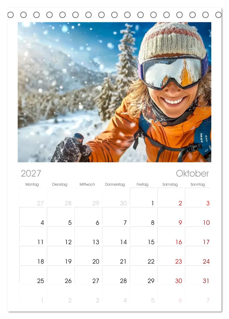 Skifahren - endlich Schnee