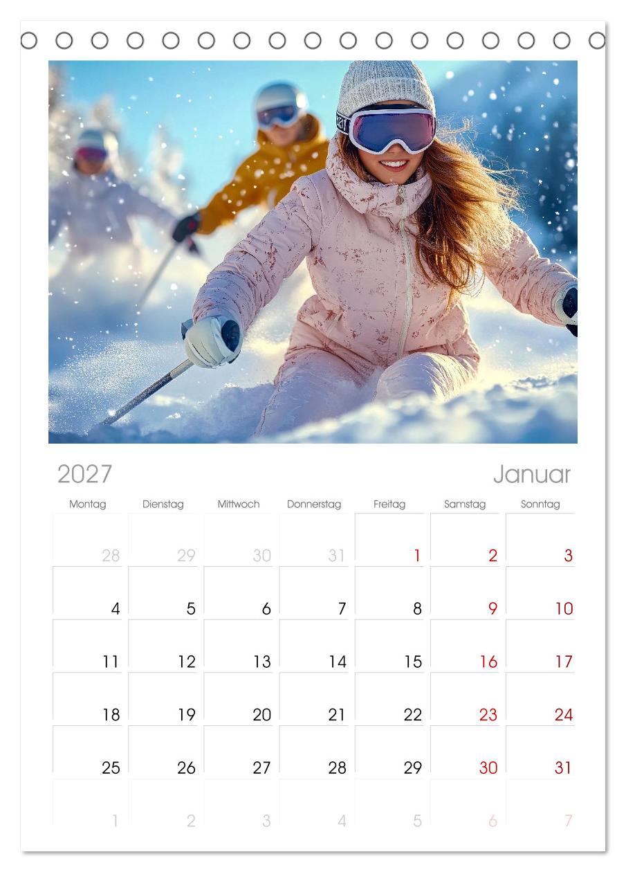 Skifahren - endlich Schnee