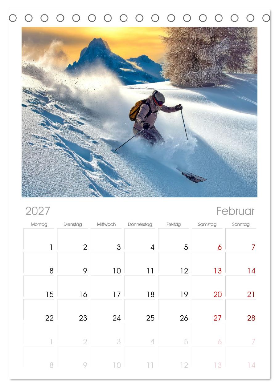 Skifahren - endlich Schnee