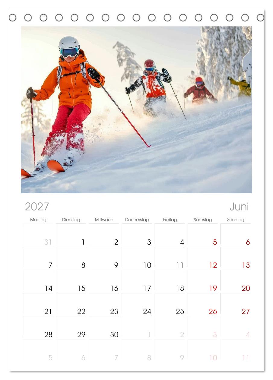 Skifahren - endlich Schnee