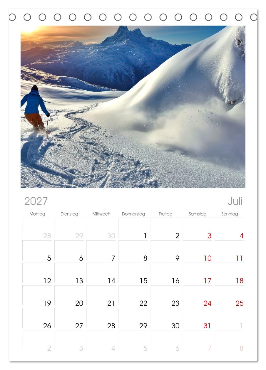 Skifahren - endlich Schnee