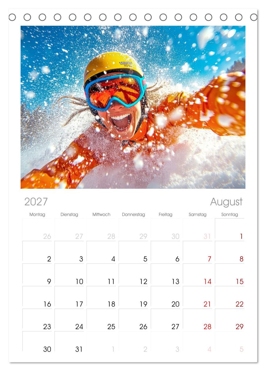 Skifahren - endlich Schnee