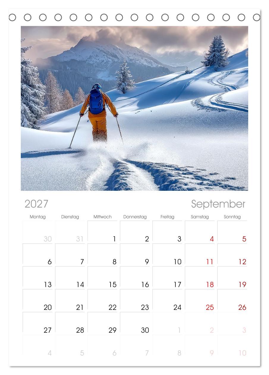 Skifahren - endlich Schnee