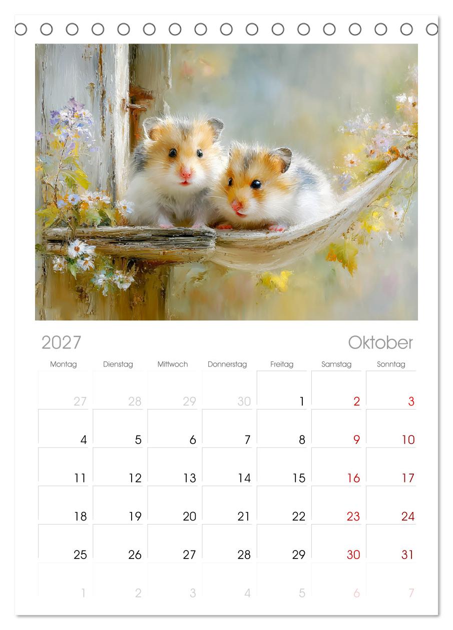 Hamster. Niedliche Nager im Garten