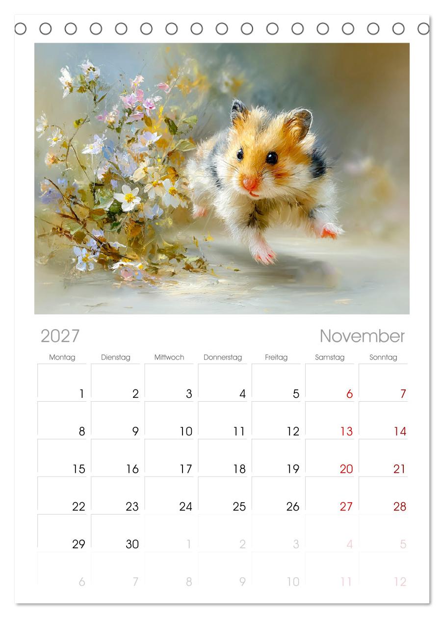 Hamster. Niedliche Nager im Garten
