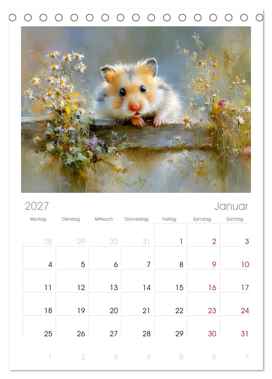 Hamster. Niedliche Nager im Garten