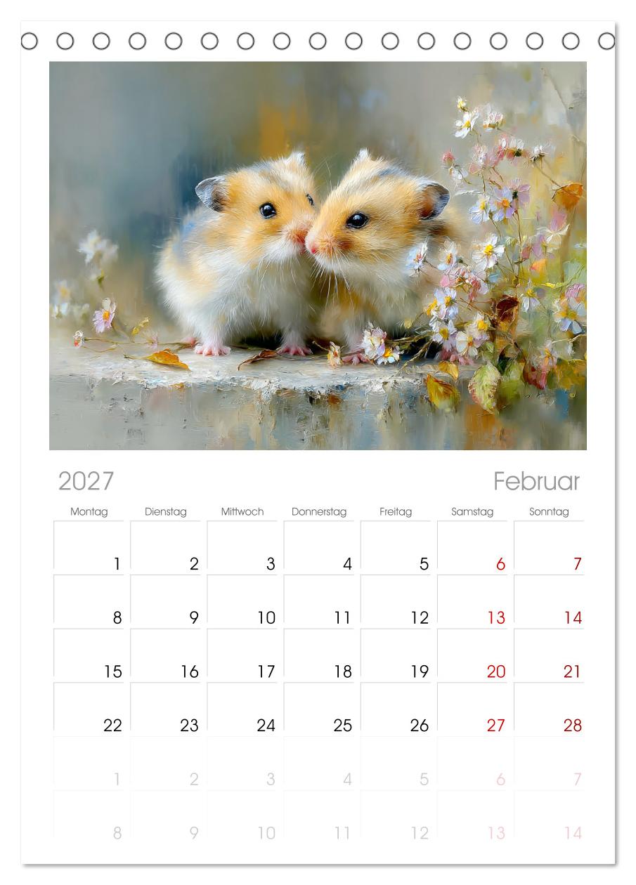 Hamster. Niedliche Nager im Garten