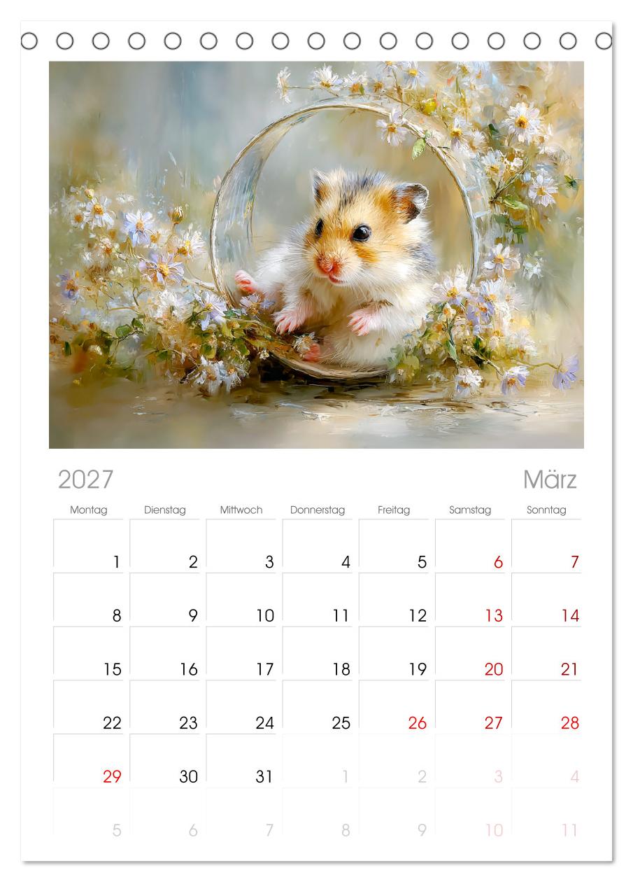 Hamster. Niedliche Nager im Garten