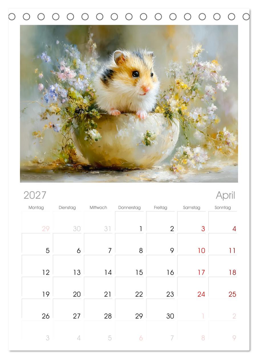 Hamster. Niedliche Nager im Garten