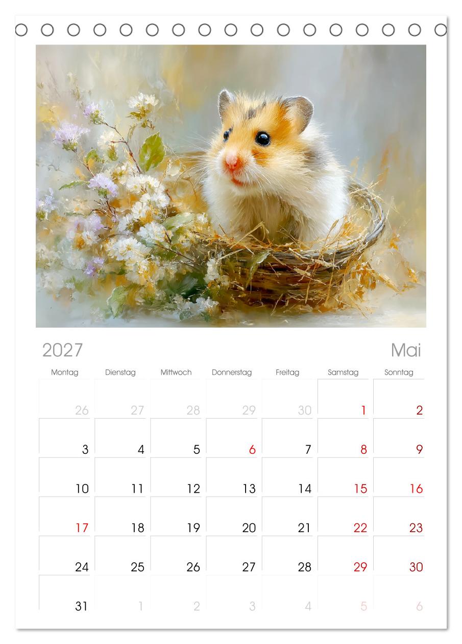 Hamster. Niedliche Nager im Garten