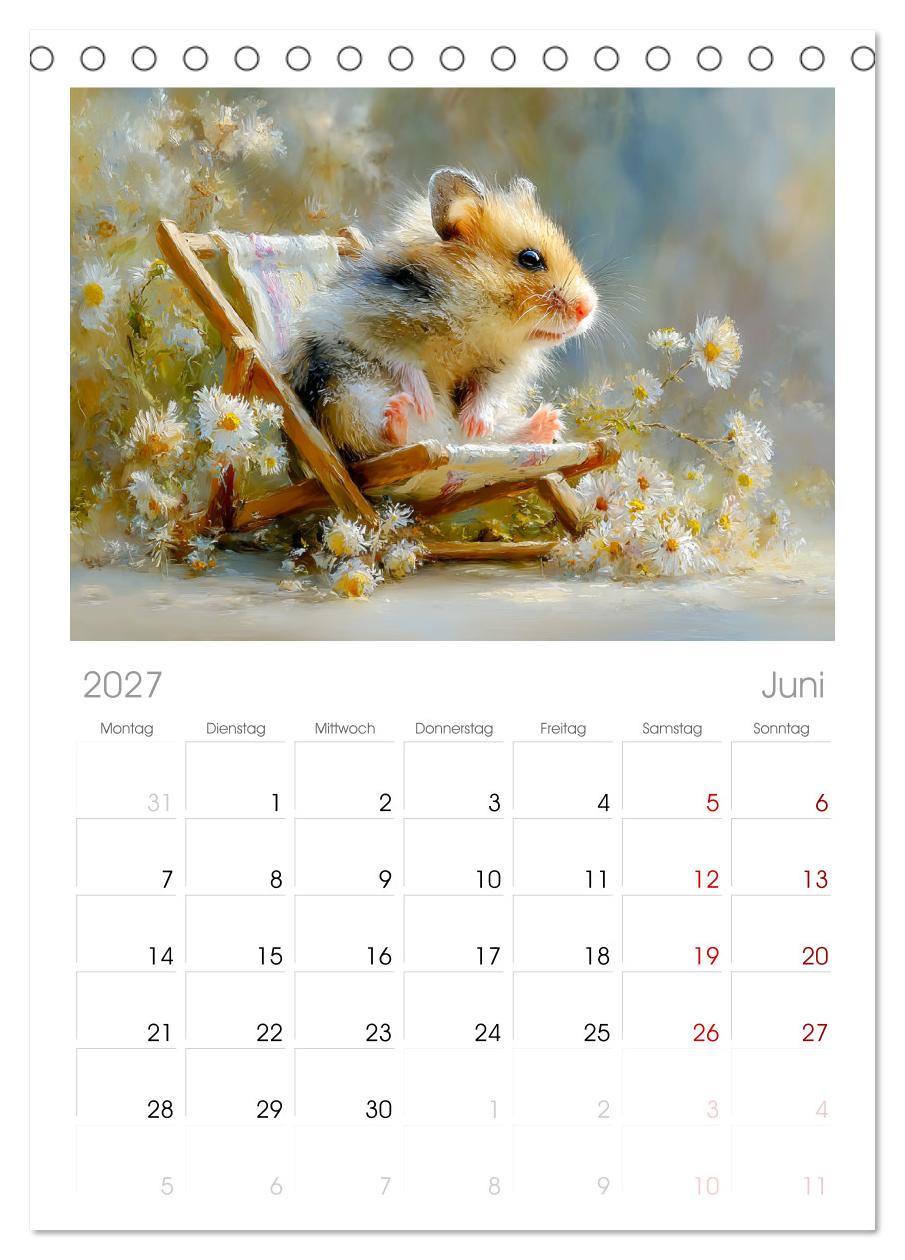 Hamster. Niedliche Nager im Garten