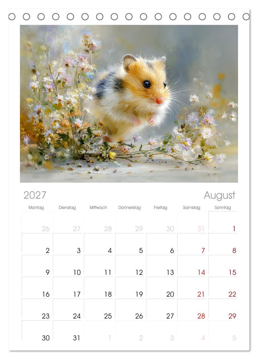 Hamster. Niedliche Nager im Garten