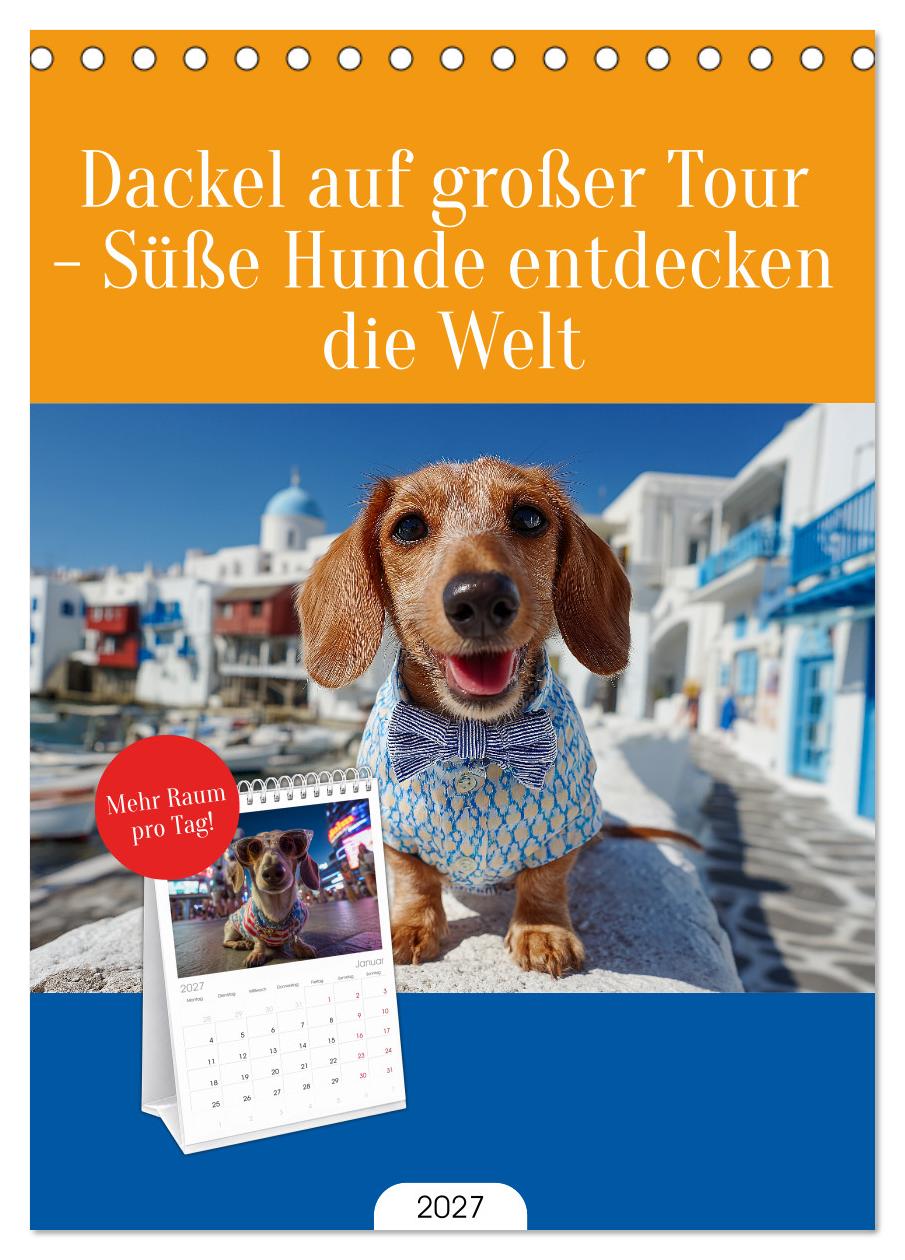 Dackel auf großer Tour - Süße Hunde entdecken die Welt