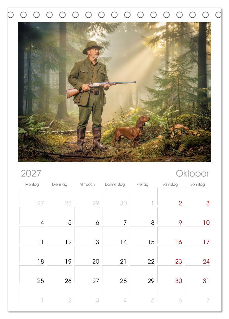 Jäger im Wald