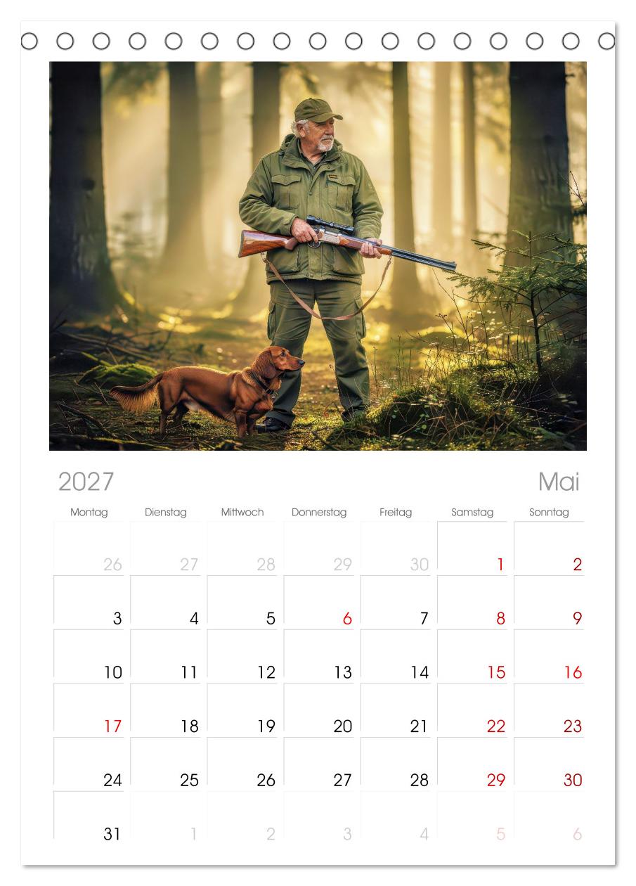 Jäger im Wald