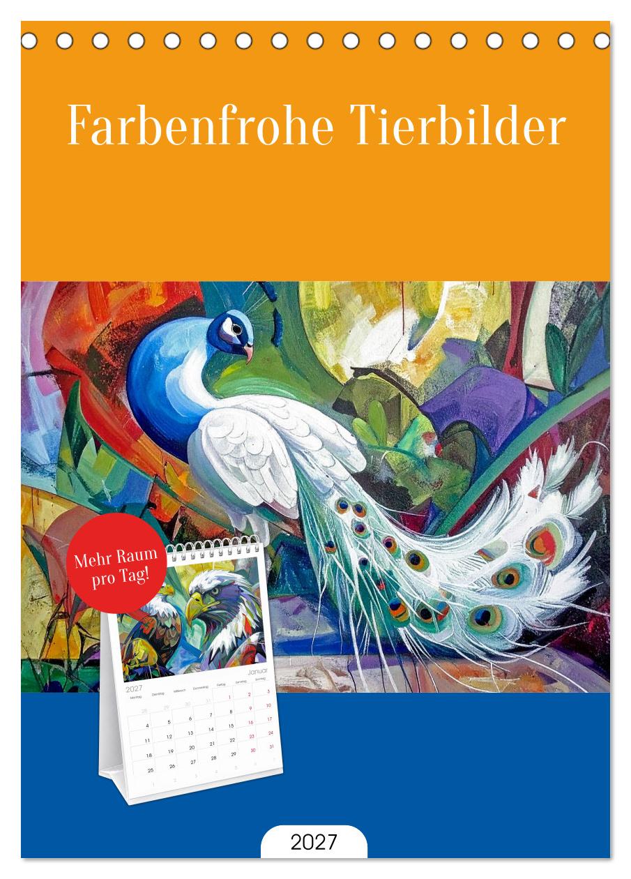 Farbenfrohe Tierbilder