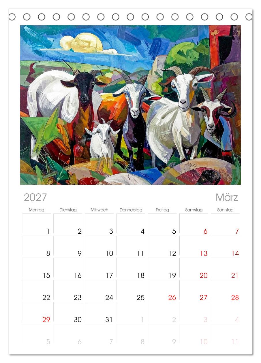 Farbenfrohe Tierbilder