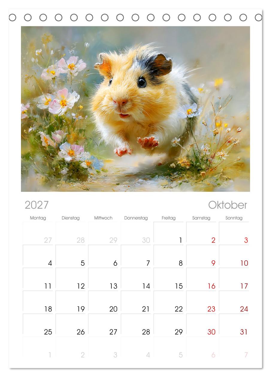Meerschweinchen. Bezauberndes Gartenglück