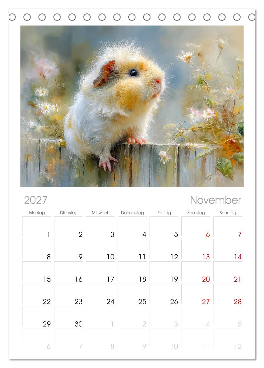 Meerschweinchen. Bezauberndes Gartenglück
