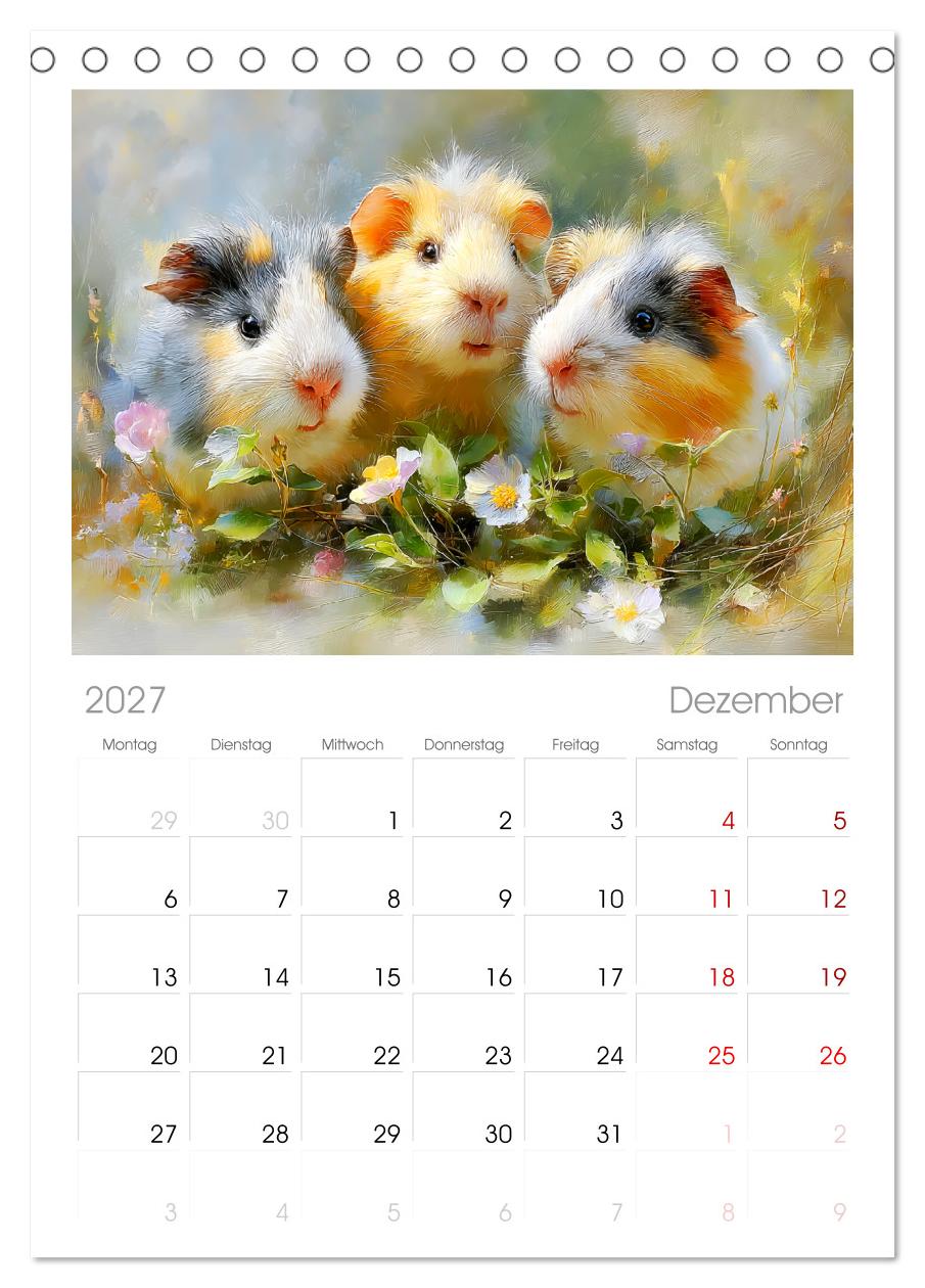 Meerschweinchen. Bezauberndes Gartenglück