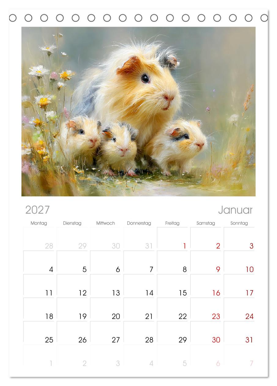 Meerschweinchen. Bezauberndes Gartenglück